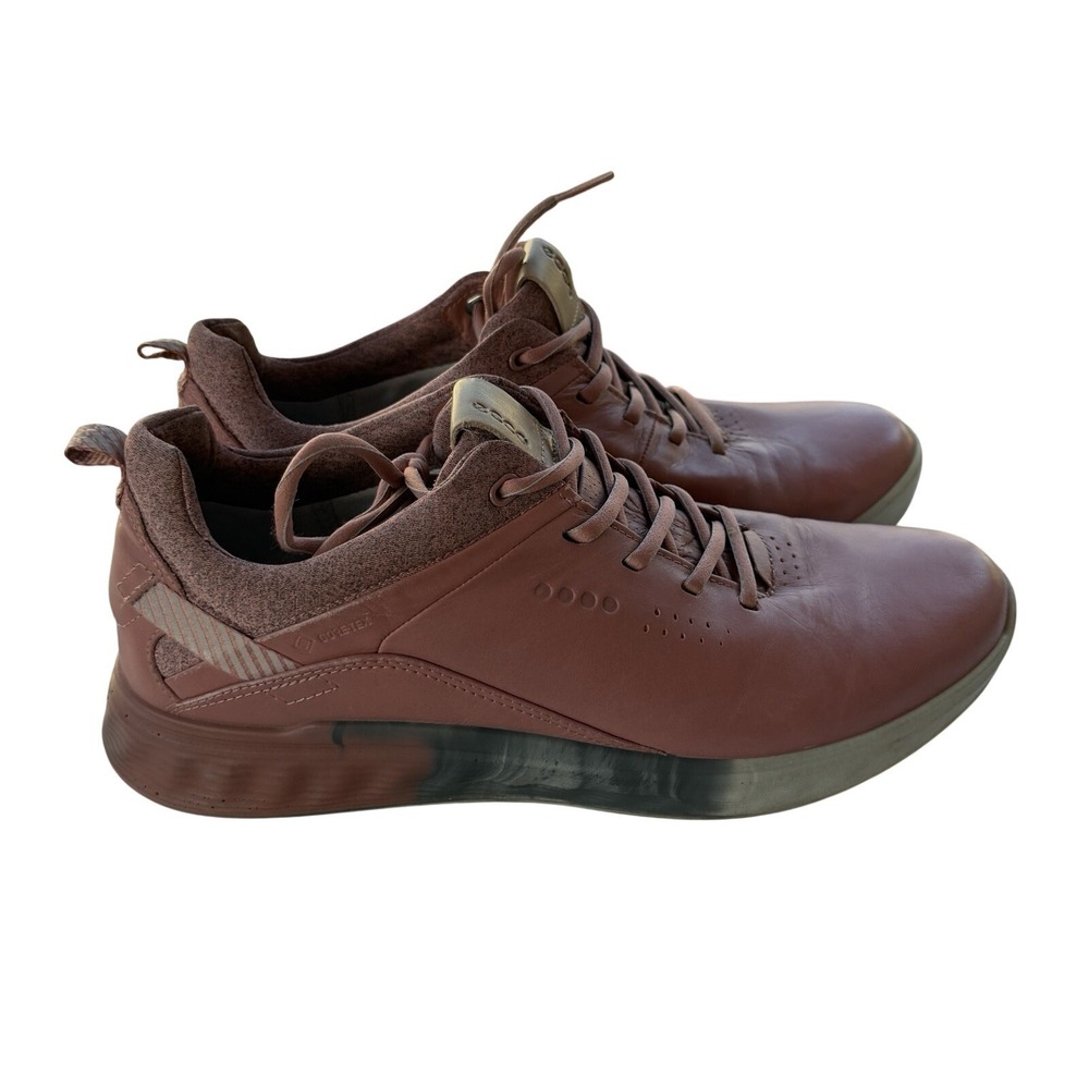 ECCO‎ Multi-Vent Gore-Tex Men's Shoes Size 40 EU 9-9.5 US Leather Rose Dust